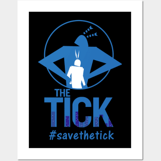 Save the Tick Posters and Art